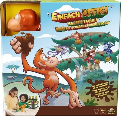 Spin Master 6068697 (20144951) - Kinderspiel, Gesellschaftsspiel, Einfach Affig!