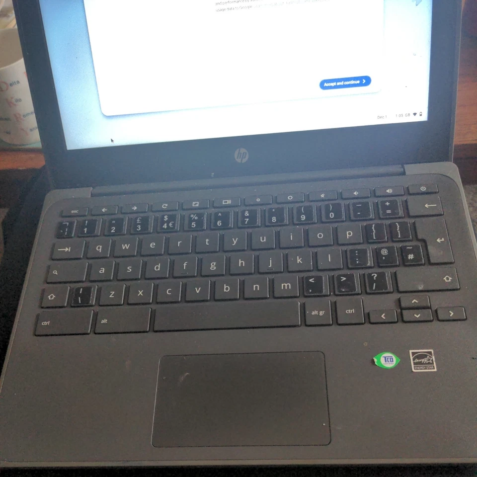 HP Chromebook 11.6" G8 EE  4GB 32 GB Google Play Store Latest 2020 - Image 2 of 4