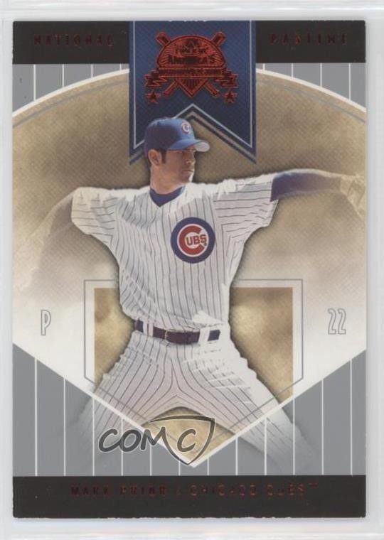 2004 Fleer National Pastime Red 132/150 Mark Prior #18 0a4v