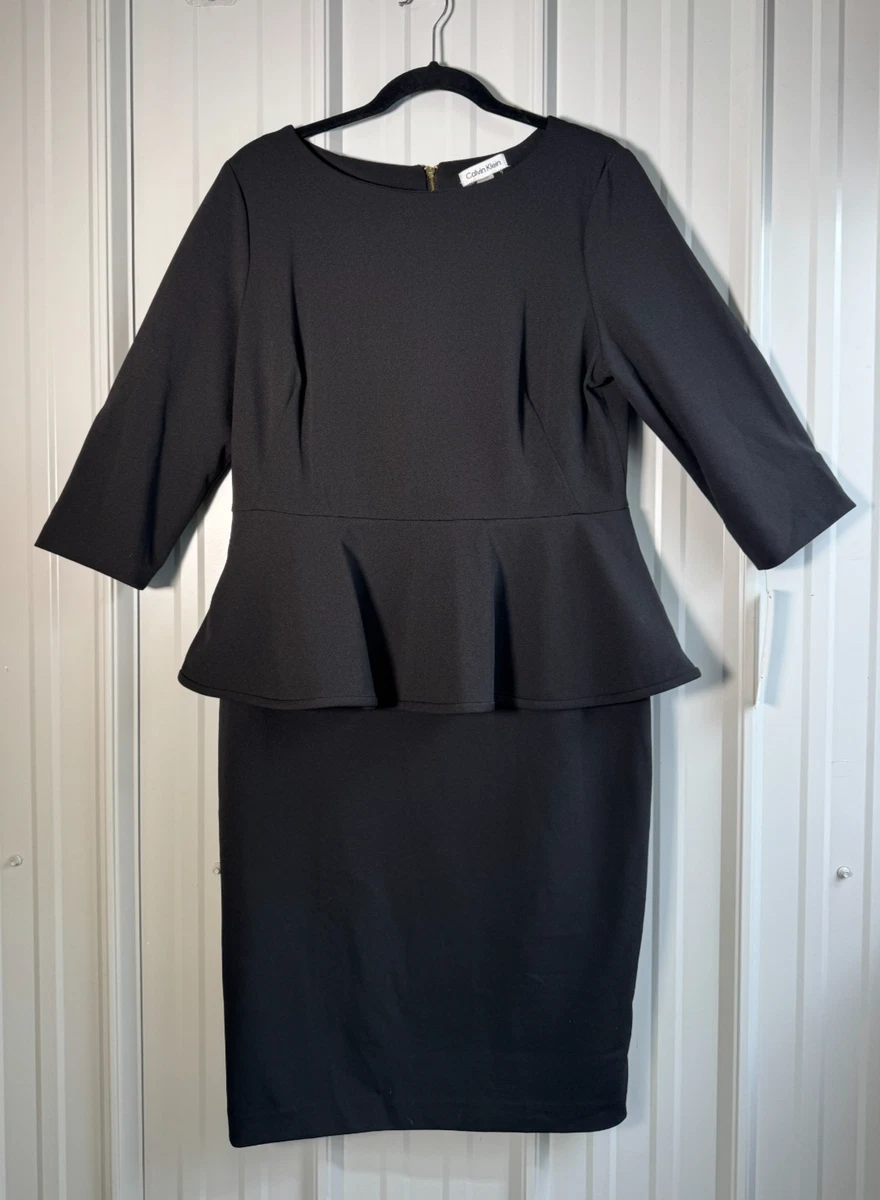 black lace with gold dress Bell Sleeve Metallic Lace Sheath Dress In Black Gold