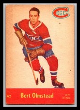 1955-56 Parkhurst #42 Bert Olmstead