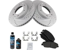 For 2007-2008 Hyundai Entourage Brake Pad and Rotor Kit Front 29279NGMC