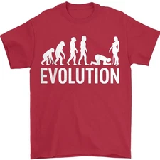 Evolution To Simps Funny Meme Retro Humor Graphic Unisex T-shirt