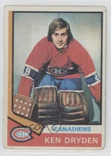 1974-75 Topps Ken Dryden #155 HOF