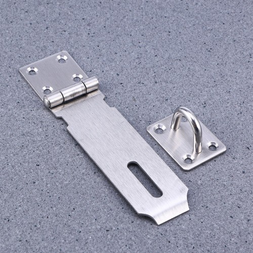 5 Inch Padlock Hasp Door Clasp Hasp Lock Latch Stainless Steel Lock For ...