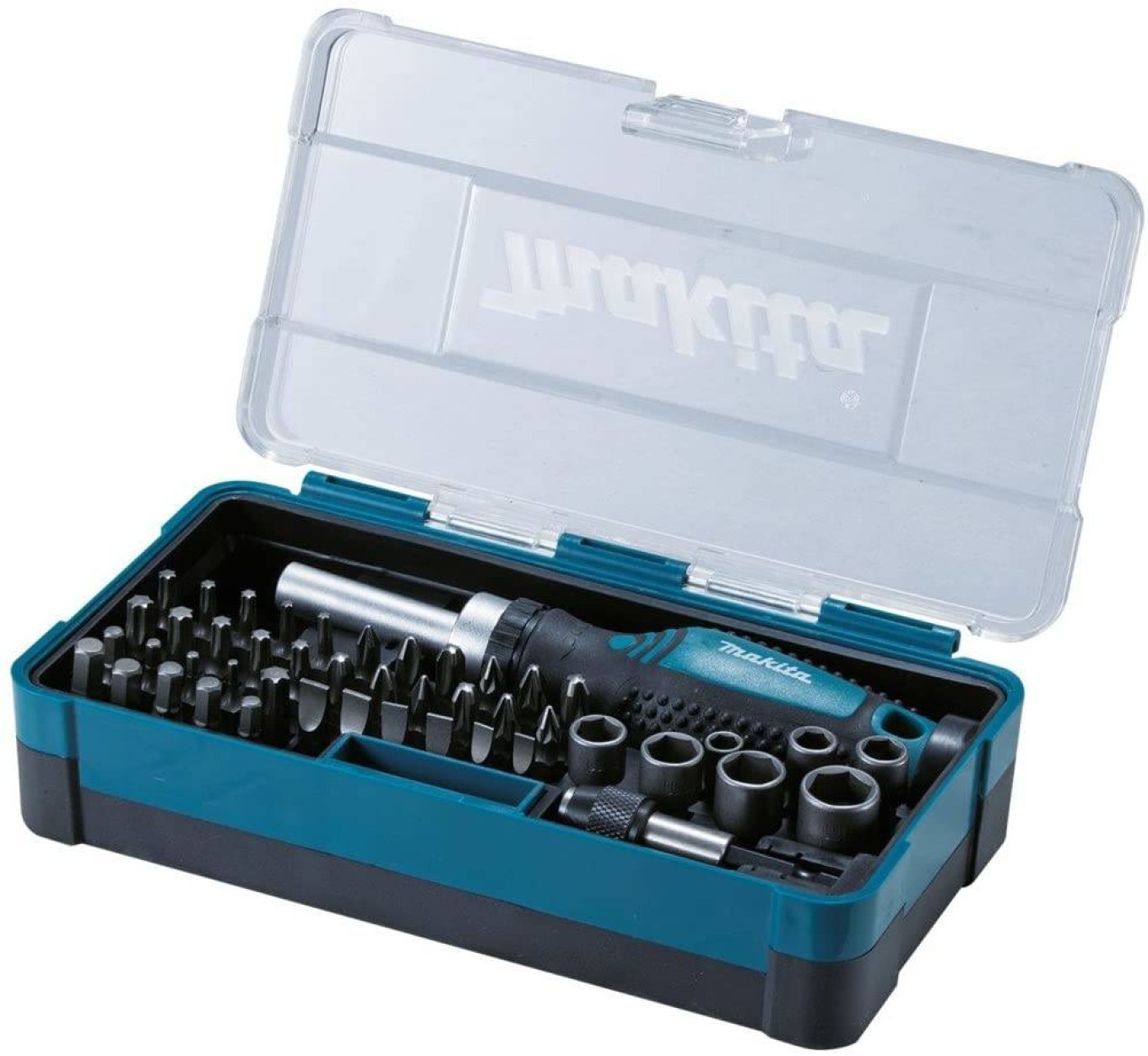 ratcheting screwdriver set + bits 47 pieces B-36170