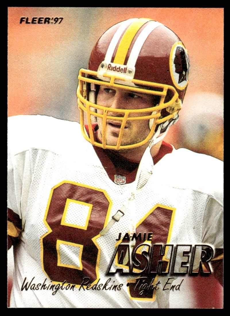 1997 Fleer Jamie Asher Washington Redskins #241 19698