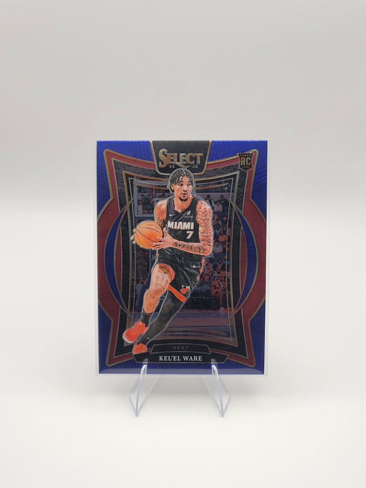 2024-25 Panini Select (RC) Kel'el Ware Concourse Blue Prizm #66