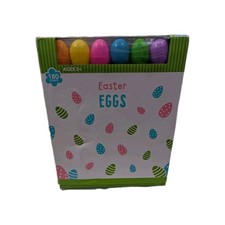 Multi-Colored Plastic Fillable Easter Eggs-180ct SHED