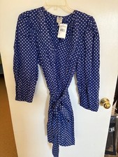 Abito in cotone biologico di Nordstrom tg 38 tg 6 8 nuovo con etichette RV$249