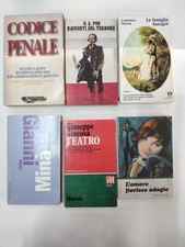 LOTTO LIBRI VARI GENERI STOCK 6 PEZZI