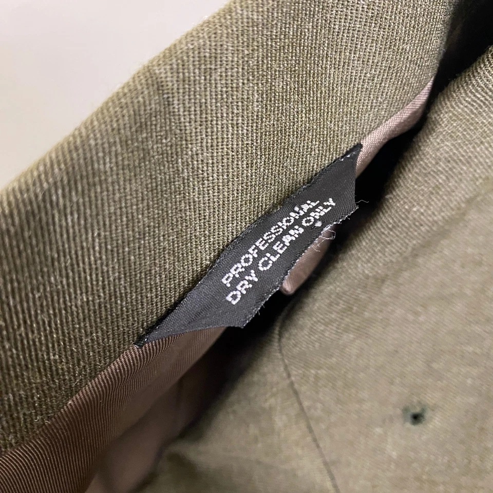 Flying Cross Military Jacket USMC Approved Men's Size Green 44 XL Wool Blend - Image 3 of 4