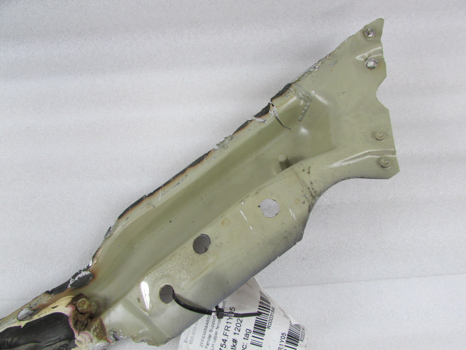 Ferrari F430, LH, Left Upper Fender Support Panel, Used, P/N 68031911