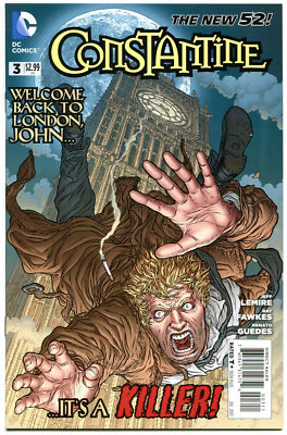 CONSTANTINE #3, NM, John, Hellblazer, 2013, Jeff Lemire, New 52 DC