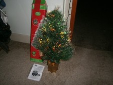 FIBER OPTIC CHRISTMAS XMAS TREE 32" CHANGING COLOR XMAS TREE