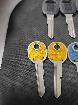 Vintage Key Color-Lite Marked 