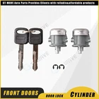 Set of 2 Door Lock Cylinder & Keys for 1999-2016 Ford F250 F350 Super Duty