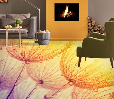 3D Dandelion SKE3846 Floor WallPaper Print Decal Epoxy Floor Deco Kay ...