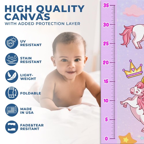 Height Growth Chart for Infant | Growth Ruler Chart Wall Decor - Picture 186 of 192