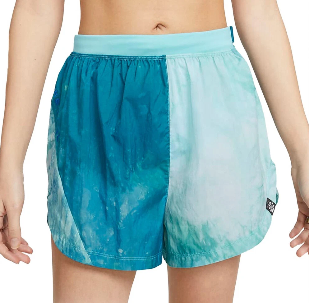 Nike Womens Trail Shorts XS/S Green Dri‑FIT Running Fitness Training DX1021‑085