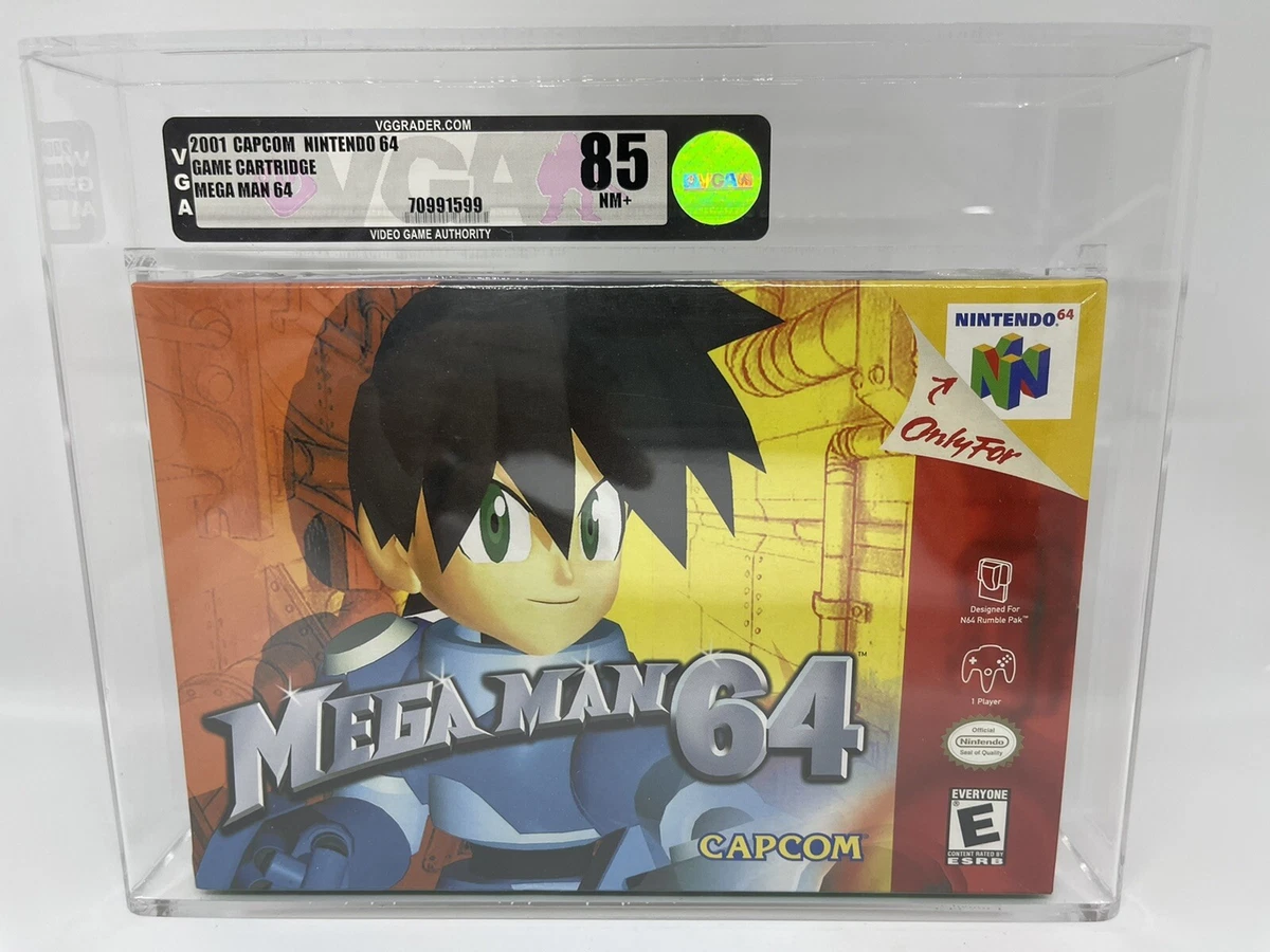 Mega Man Nintendo 64 N64 VGA 85 NM Mint Factory Sealed Game