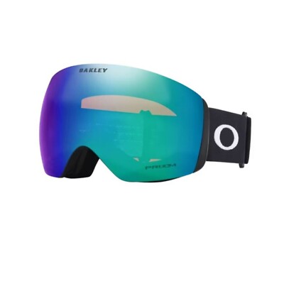 Oakley Flight Deck L Matte Black Prizm Argon Iridium Snow Maske Ski Snowbo...