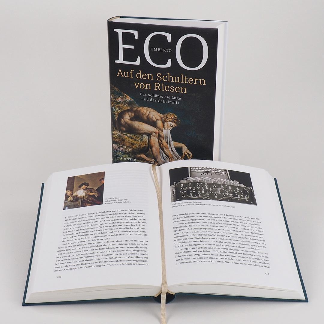 Thumbnail - Umberto Eco | Auf Den Schultern Von Riesen | Buch | Deutsch (2019) |