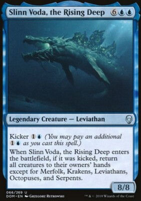Slinn Voda, the Rising Deep ~ Dominaria [ EX ] [ Magic MTG ]