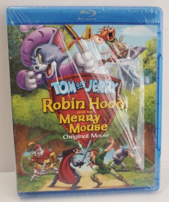Tom and Jerry: Robin Hood and His Merry Mouse (Blu-ray, 2012) Brand New 