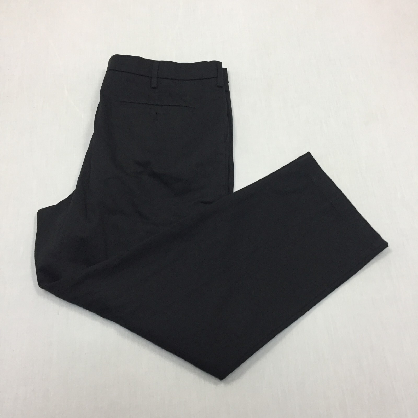 Dockers Chino Trousers Cotton Pants Straight Fit Mens Size 40W 30L Black