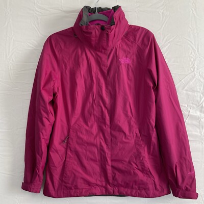 The North Face HyVent In Triclimate Jacket Womens Med Deep  Mulberry/Fuschia*
