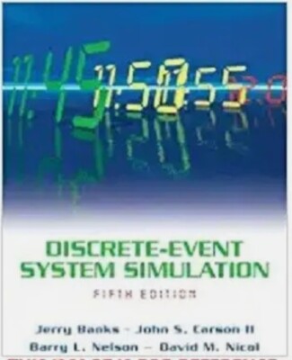 Discrete-Event System Simulation Fifth Edition
