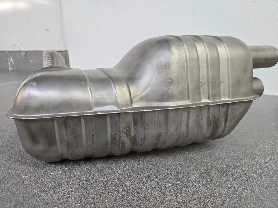 VERY NICE USED ORIGINAL PORSCHE CAYMAN MUFFLER ASSEMBLY 2006-08 - Image 2 of 4