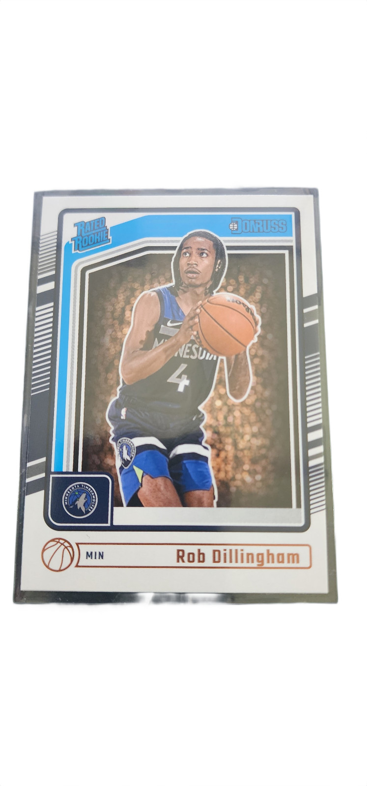 Rob Dillingham Rated Rookie 2024-25 Donruss Basketball #204