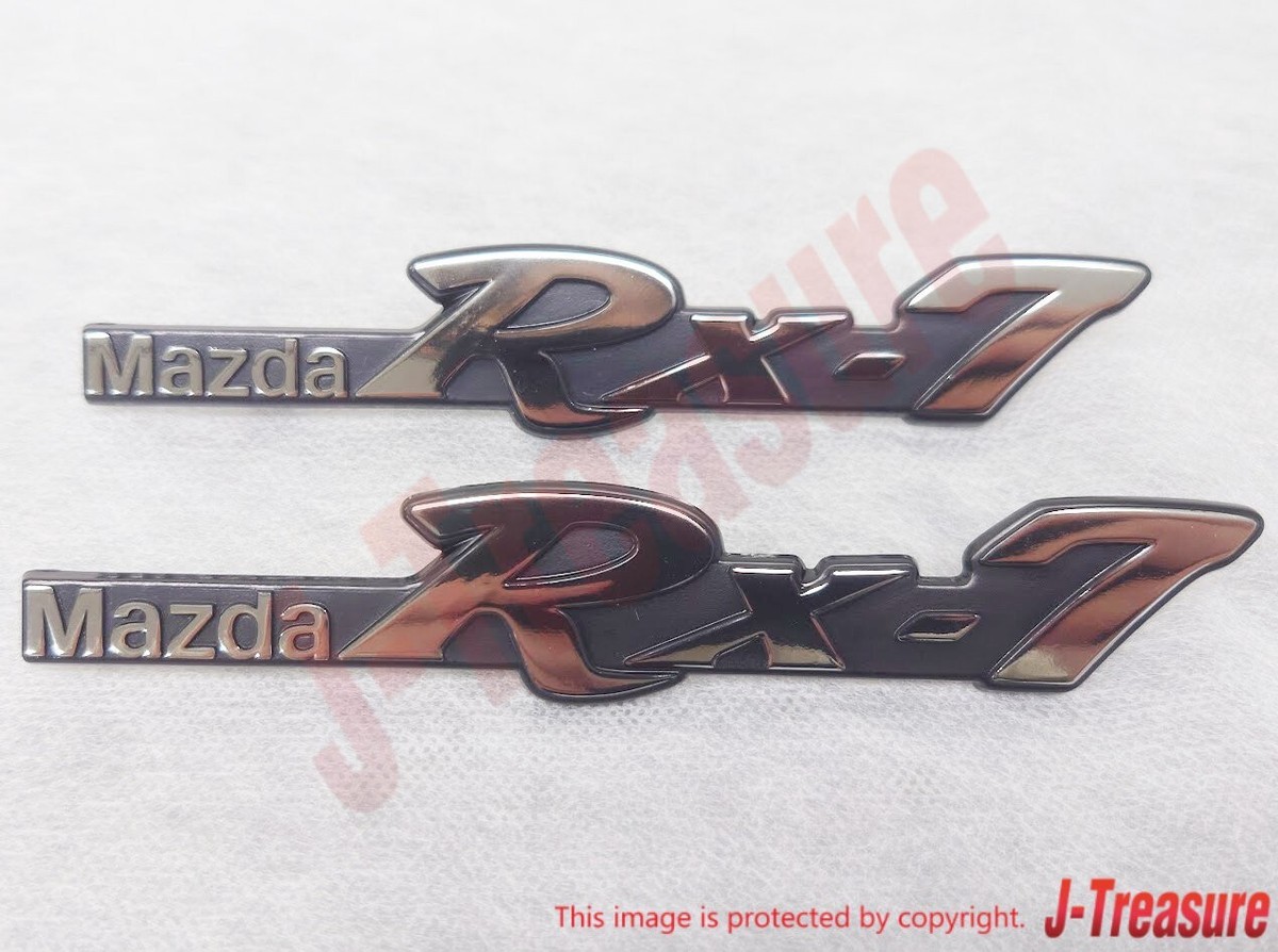 MAZDA SAVANNA RX-7 SA22C 79-83 Genuine Fe/Side Name Emblem 8871-51