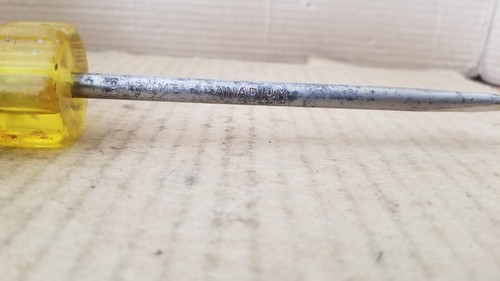 Vintage Fuller-306 Chrome Vanadium Flat/Slotted Red Top Screwdriver, VGC - Picture 20 of 21