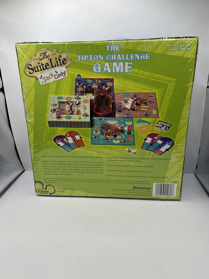 NEW! Pressman Games. Disney The Suite Life of Zack & Cody: Tipton Challenge Game - Image 4 of 4
