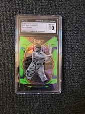 2023 Select Baseball Sam Crawford Neon Green Prizm 28/75 - CGC 10! GS58