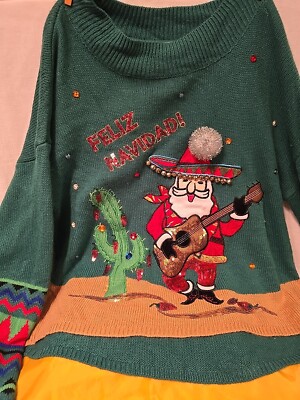 WOW!! HOLIDAY TIME~UGLY CHRISTMAS SWEATER 
