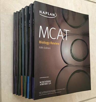 MCAT 7-subject review 5th edition with extra practice workbooks - GOOD
