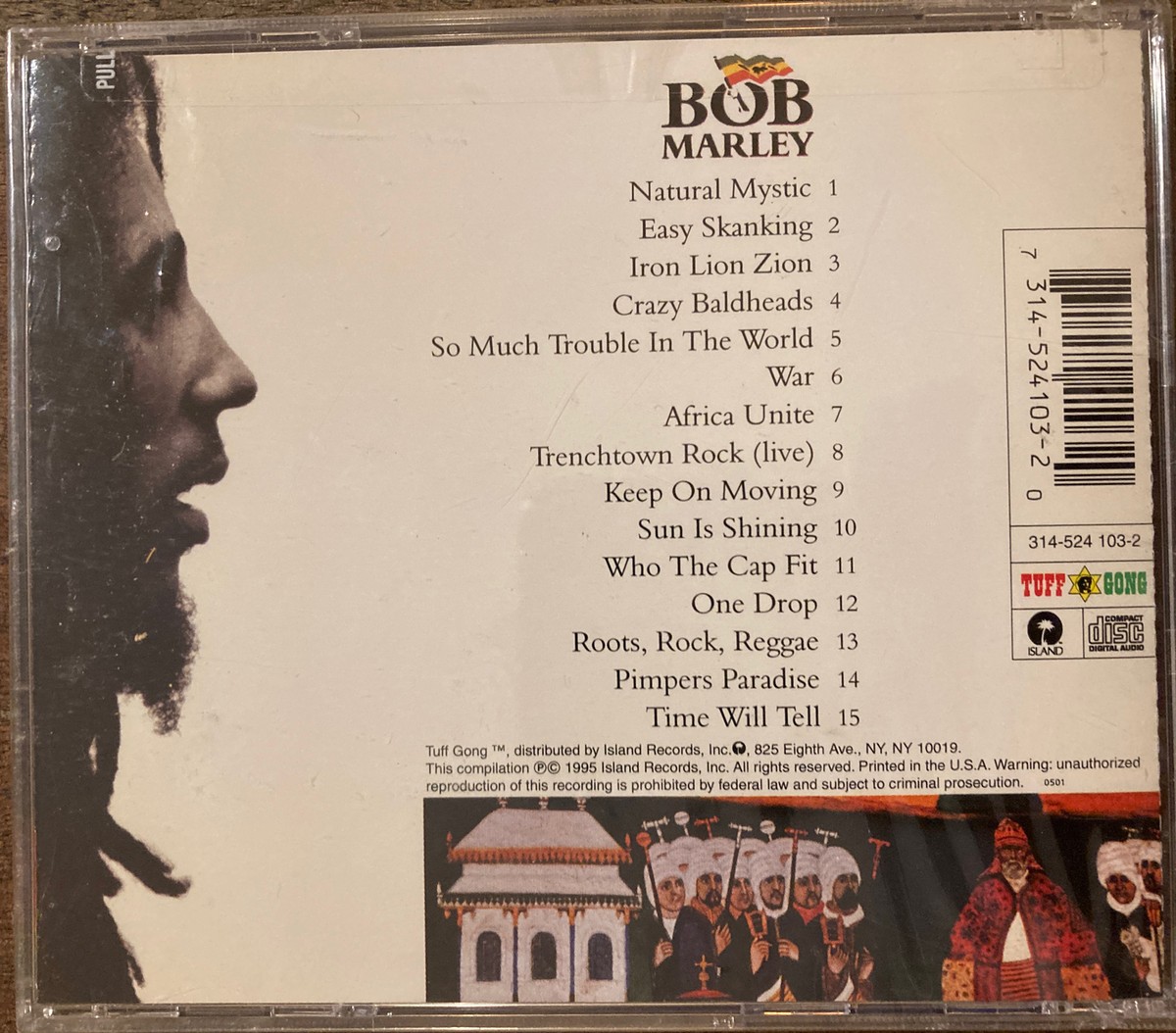 Bob Marley/Bob Marley the Wailers CD Natural Mystic NEW