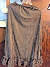 woman's skirt renaissance/pirate waist to 28", length about 42" new