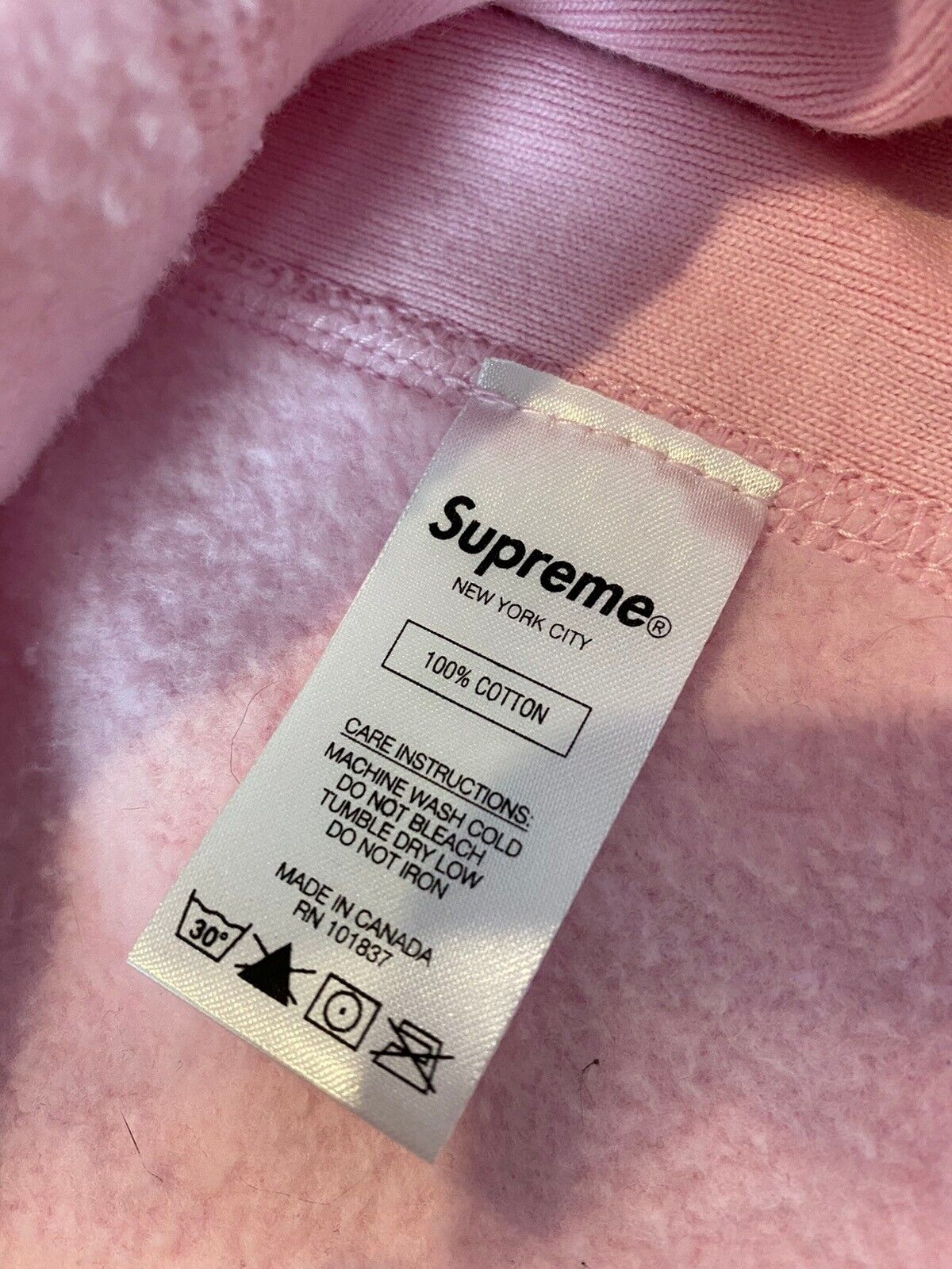 Supreme Bandana Box Logo Hooded Sweatshirt Pink Men's - FW19 - US