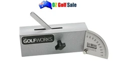 GolfWorks Economy Bounce /Loft Gauge & Protractor - for Drivers Irons & Putters