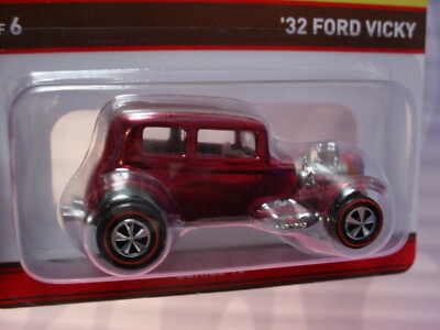 RLC Hot Wheels Redline Club Neo-Classics '32 FORD VICKY #5∞red