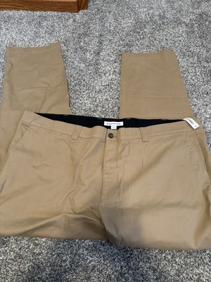 Amazon Essentials Mens Big & Tall Relaxed-fit Casual Stretch Khaki Pant Flat