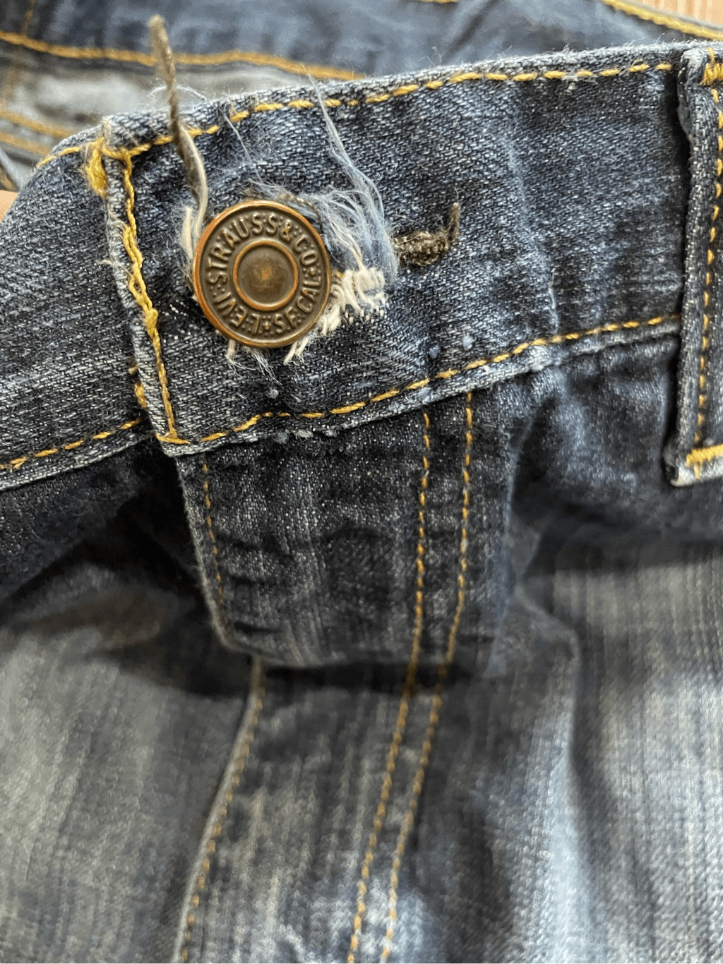 Levi’s Mens 505 straight leg jeans 38x32 thumbnail 7