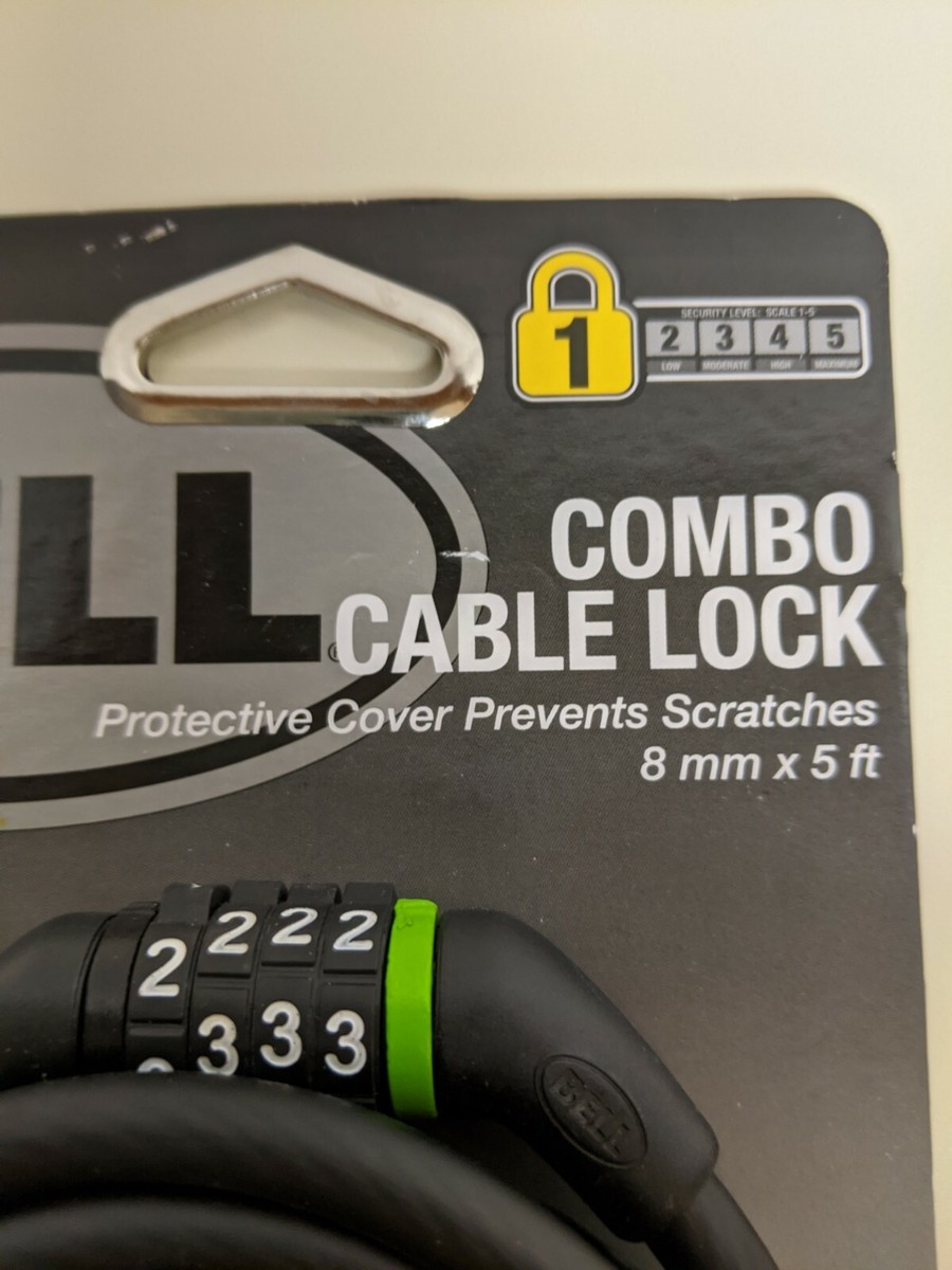 Bell Combo Cable Bike Lock - 8 mm x 5 ft | eBay