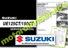Suzuki UE125 UE150 CT SCOOTER Service Manual 2001 onwards - Workshop Manual Shop