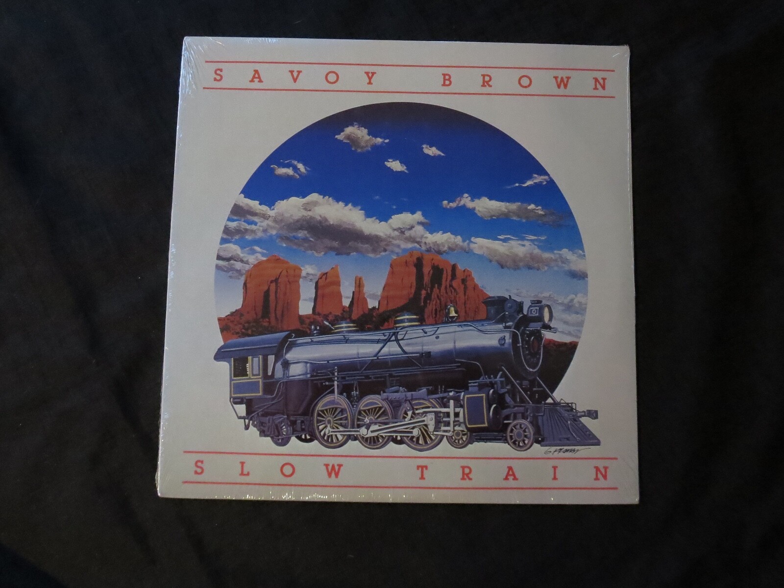 SAVOY BROWN, Slow Train (An Album Of Acoustic Music) USA New Sealed Old Stock LP